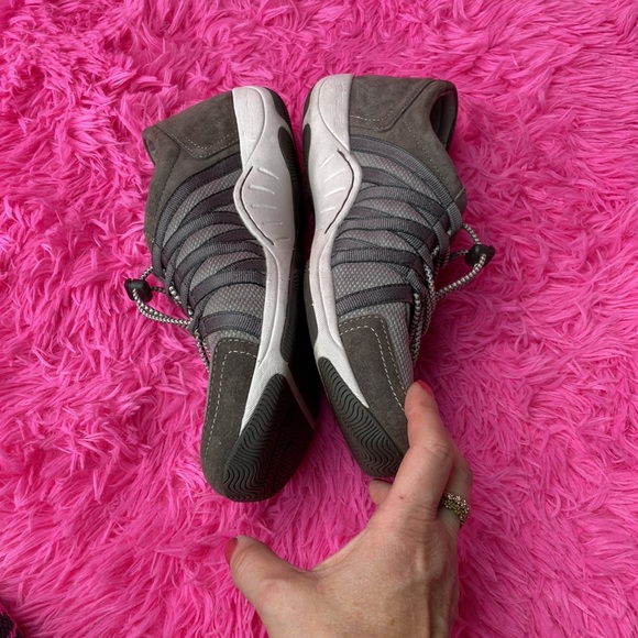 Dansko Honor gray cloth/suede cinch close sneakers size EU40 (US 9.5-10) - Picture 6 of 10